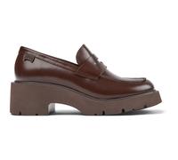 CAMPER Milah - Scarpe formali per Donna - Borgogna, taglia 41, Pelle liscia