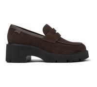 CAMPER Milah - Scarpe formali per Donna - Marrone, taglia 40, Pelle scamosciata