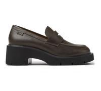 CAMPER Milah - Scarpe formali per Donna - Verde, taglia 37, Pelle scamosciata