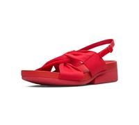 Camper Minikaah K201246, Sandali con zeppa Donna, Rosso 002, 38 EU