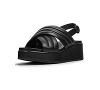Camper Misia K201351, Sandalo Donna, Nero 001, 39 EU