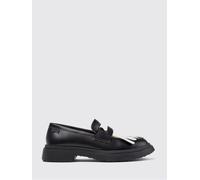 CAMPER Mocassino Twins in pelle con frange e nappe 37 Nero
