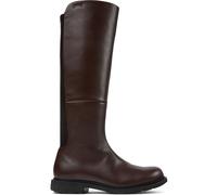 CAMPER Neuman - Scarpe formali per Donna - Marrone, taglia 40, Pelle liscia/Tessuto in cotone