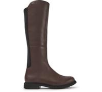 CAMPER Neuman - Stivali per Donna - Marrone, taglia 35, Pelle liscia/Tessuto in cotone