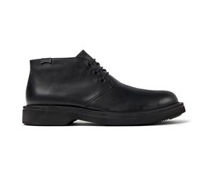 CAMPER Norman - Stivaletti per Uomo - Nero, taglia 43, Pelle liscia
