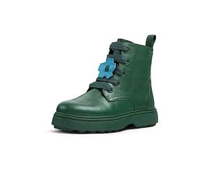 Camper Norte K900150, Lace Up Bootie Bambine e ragazze, Verde scuro 015, 33 EU