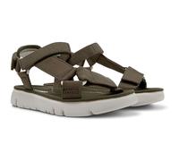 Camper Oruga Sandal K200356, Strap Donna, Verde medio 012, 37 EU