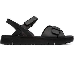 Camper Oruga Sandal K200631, Sandali a 2 strisce Donna, Nero 009, 37 EU