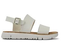 Camper Oruga Sandal K201038, Sandalo Donna, Natura bianca 010, 39 EU