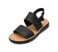 Camper Oruga Sandal K201038, Sandalo Donna, Nero 001, 35 EU