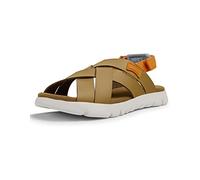 Camper Oruga Sandal K800430, Sandali piatti Bambine e ragazze, Marrone medio 008, 25 EU