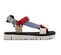 CAMPER Oruga - Sandali per Donna - Rosso ,Verde,Beige, taglia 35, Tessuto in cotone