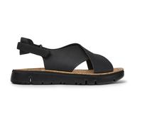 CAMPER Oruga - Scarpe basse per Donna - Nero, taglia 35, Pelle liscia/Tessuto in cotone