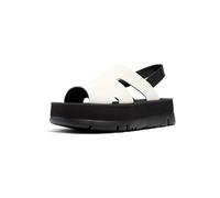 Camper Oruga Up K200848, Sandalo Donna, Natura bianca 013, 40 EU