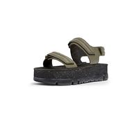 Camper Oruga Up K201509, Sandalo Donna, Verde medio 006, 38 EU