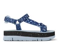 CAMPER Oruga Up - Sandali per Donna - Blu, taglia 41, Tessuto in cotone