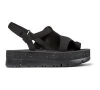 CAMPER Oruga Up - Sandali per Donna - Nero, taglia 40, Tessuto in cotone