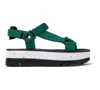 CAMPER Oruga Up - Sandali per Donna - Verde, taglia 41, Tessuto in cotone