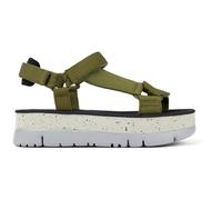 Camper Sandali con zeppa Oruga Up K200851 Donna Verde 020 Taglia 41