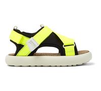 CAMPER Pelotas Flota - Sandali per Bimbe - Nero,Giallo, taglia 31, Tessuto in cotone