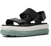 Camper Pelotas Flota Up K201728, Sandali a 2 strisce Donna, Nero 005, 39 EU