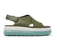 CAMPER Pelotas Flota Up - Sandali per Donna - Verde, taglia 38, Pelle liscia
