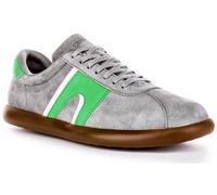 CAMPER Pelotas Riciclato Ortholite Nubuck Scarpe Uomo Sportivo IN Grigio UK 3 -