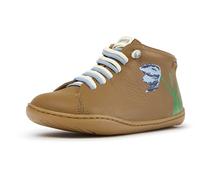 CAMPER Twins - Scarpe casual eleganti per Bimbe - Marrone, taglia 37, Pelle liscia