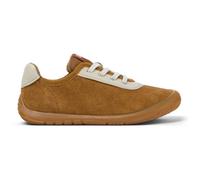 CAMPER Peu Path - Scarpe casual eleganti per Bimbe - Marrone,Beige, taglia 35, Pelle liscia