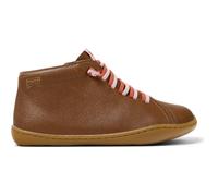 CAMPER Peu - Scarpe casual eleganti per Bimbe - Marrone, taglia 32, Pelle liscia