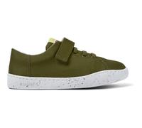 CAMPER Peu Touring - Scarpe casual eleganti per Bimbe - Verde, taglia 31, Tessuto in cotone