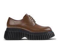CAMPER Pix BCN - Scarpe formali per Donna - Marrone, taglia 40, Pelle liscia