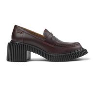 CAMPER Pix London - Scarpe formali per Donna - Borgogna, taglia 38, Pelle liscia