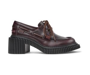 CAMPER Pix London - Scarpe formali per Donna - Borgogna, taglia 40, Pelle liscia