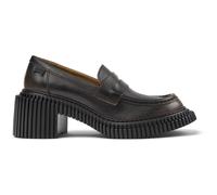 CAMPER Pix London - Scarpe formali per Donna - Nero,Marrone, taglia 39, Pelle liscia