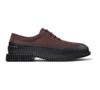 CAMPER Pix - Scarpe casual per Uomo - Borgogna ,Nero, taglia 42, Pelle liscia