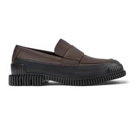 CAMPER Pix - Scarpe formali per Uomo - Marrone,Nero, taglia 40, Pelle liscia