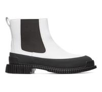 CAMPER Pix - Stivaletti per Donna - Bianco,Nero, taglia 35, Pelle liscia