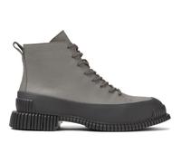 CAMPER Pix - Stivaletti per Donna - Grigio,Nero, taglia 36, Pelle liscia