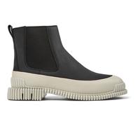 CAMPER Pix - Stivaletti per Donna - Nero,Grigio, taglia 39, Pelle liscia