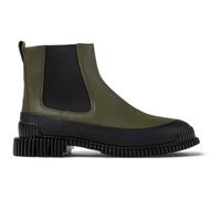 CAMPER Pix - Stivaletti per Donna - Verde,Nero, taglia 38, Pelle liscia