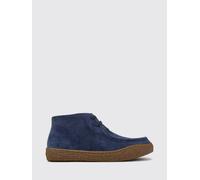 CAMPER Polacchino Peu Terreno in pelle scamosciata con vaschetta in rilievo 46 Blue