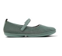 CAMPER Right - Ballerine per Donna - Verde, taglia 36, Tessuto in cotone/Pelle liscia
