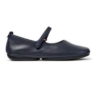 CAMPER Ballerine Mary Jane Right Nina in pelle di vitello con chiusura a strappo 36 Blue