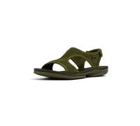 Camper Right Nina K201645, Sandali con cinturino a T Donna, Verde medio 001, 36 EU