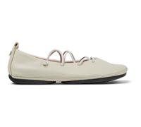 CAMPER Right Nina - Scarpe basse per Donna - Beige, taglia 36, Pelle liscia