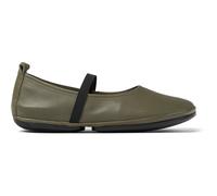 CAMPER Ballerina con cinturino 'Right Nina' verde scuro, Taglia 38
