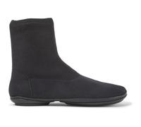 CAMPER Right - Stivaletti per Donna - Nero, taglia 35, Tessuto in cotone/Pelle liscia