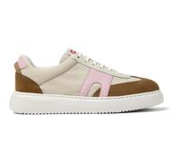 CAMPER Runner K21 - Scarpe casual per Donna - Beige,Marrone,Rosa, taglia 36, Tessuto in cotone