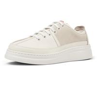CAMPER Twins - Sneaker per Donna - Bianco,Beige, taglia 37, Pelle liscia